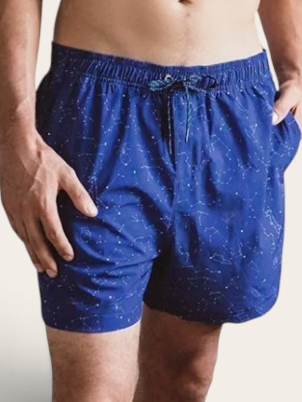 Southern Saints 16" Mongoose Constellation Drawstring Volley Swim Trunk